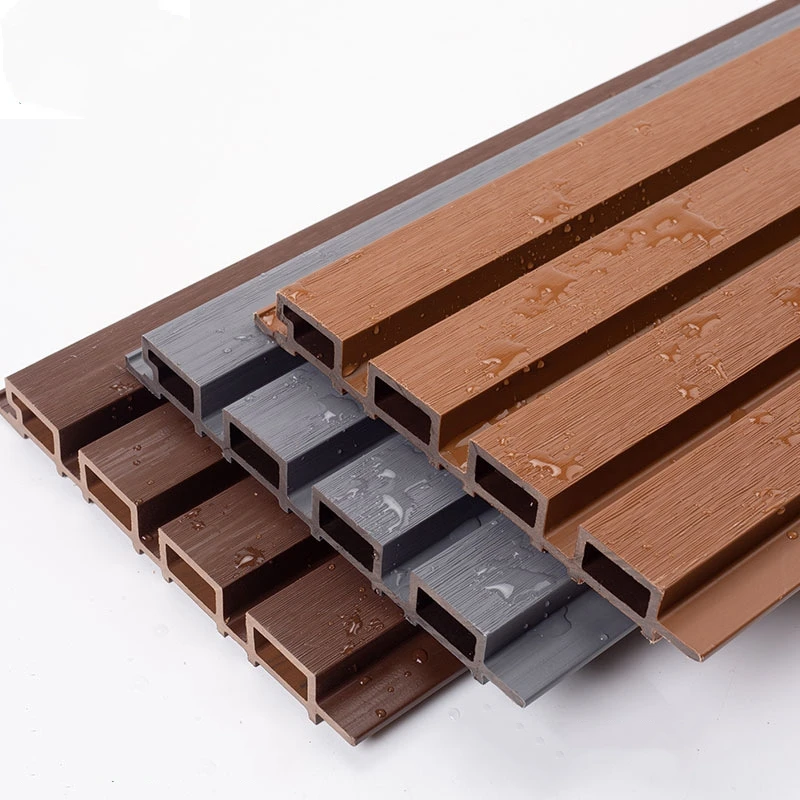 Outside Co-extrusion WPC Wall Board Building Exterior Decoration Wood Plastic Composite Cladding Panel