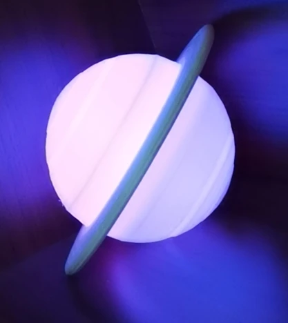 
Factory price Christmas 3D print earth moon lamp bedside light color changing remote control touch rechargeable lamp 