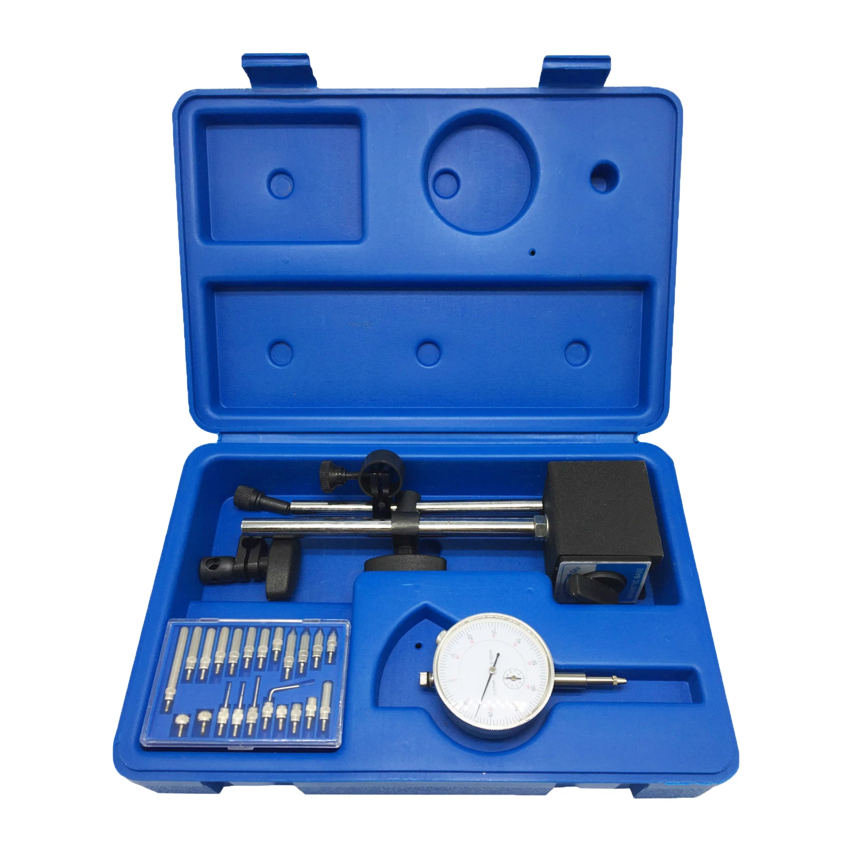 SUGETOOLS Universal Inflexible Magnetic Metal Base Holder Stand Dial Test Indicator Tool