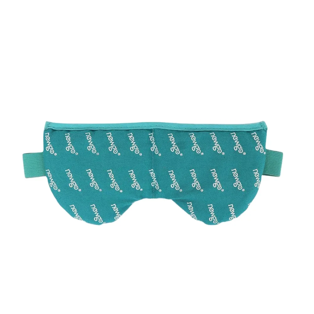 Lavender scented plush mask Microwavable heating clay beads eye mask