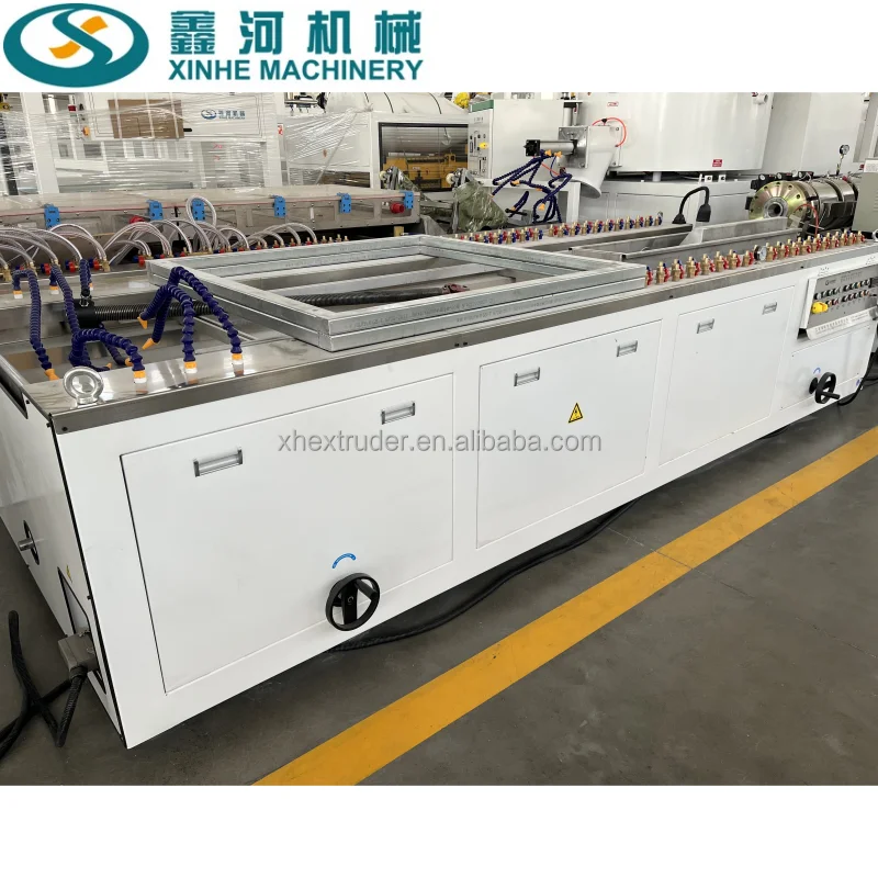PVC  panel production equipment wpc wood plastic machine  wpc decking production line