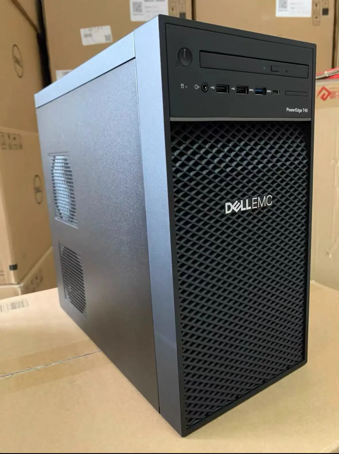 High quality New dells PowerEdge T40 Tower Server Intel Xeon E-2224 Processor in Stock T440 T7920