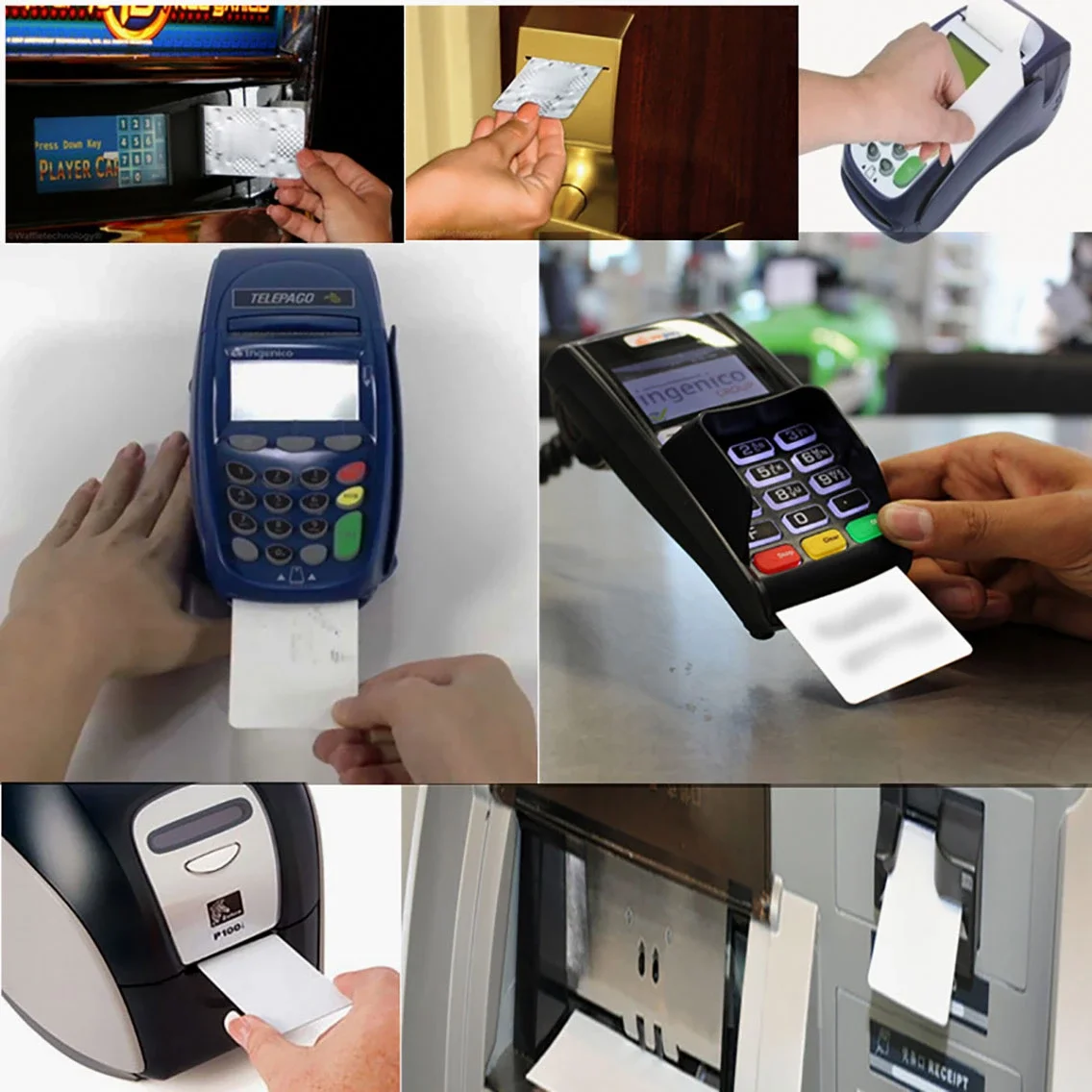 Pos/дебетовый атм магнитная головка Evolis Термопринтер для очистки карты кард-ридера