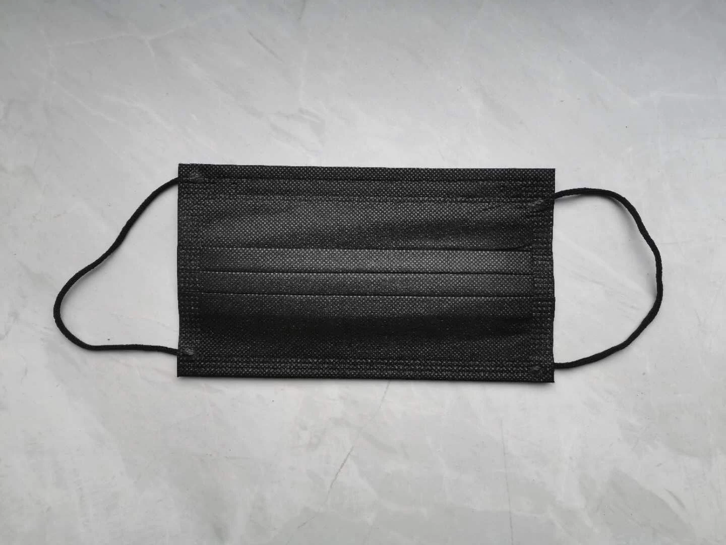China Manufacturer Waterproof 3 Ply Custom Black Disposable Face Mask