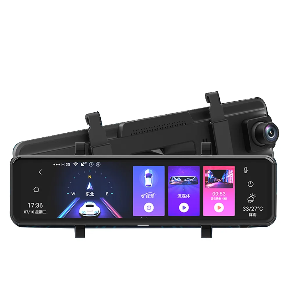 Usb Wifi Rear Desh Camera Type C 3 Lens Car Dvr Dashcam 4K Car Dash Camera For Cars 4K Night Vision