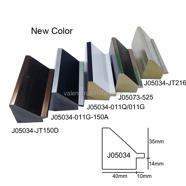 Wholesale PS Moulding Photo Picture Frame Material Plastic for Picture Frames