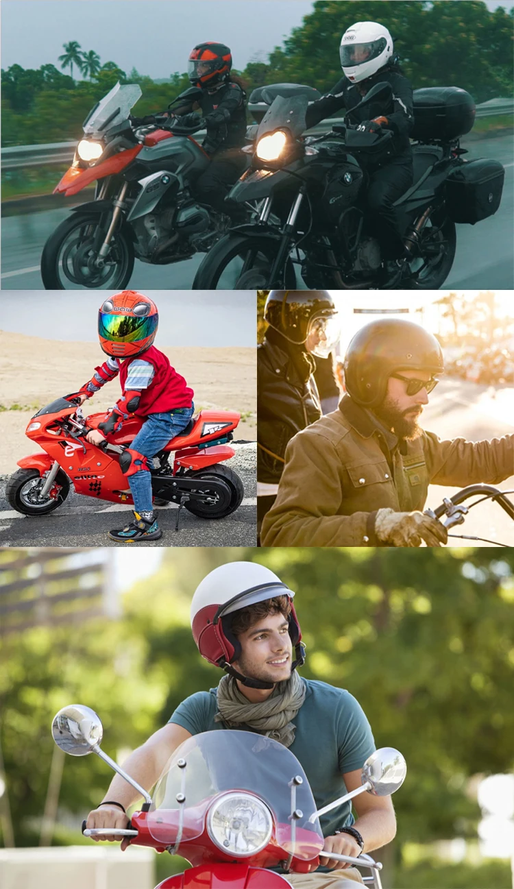 Wholesale Motorcycle Sport Motor Bike Digital Safety Printing Helmet Modular Helmet For Motor Cycle Black For Women