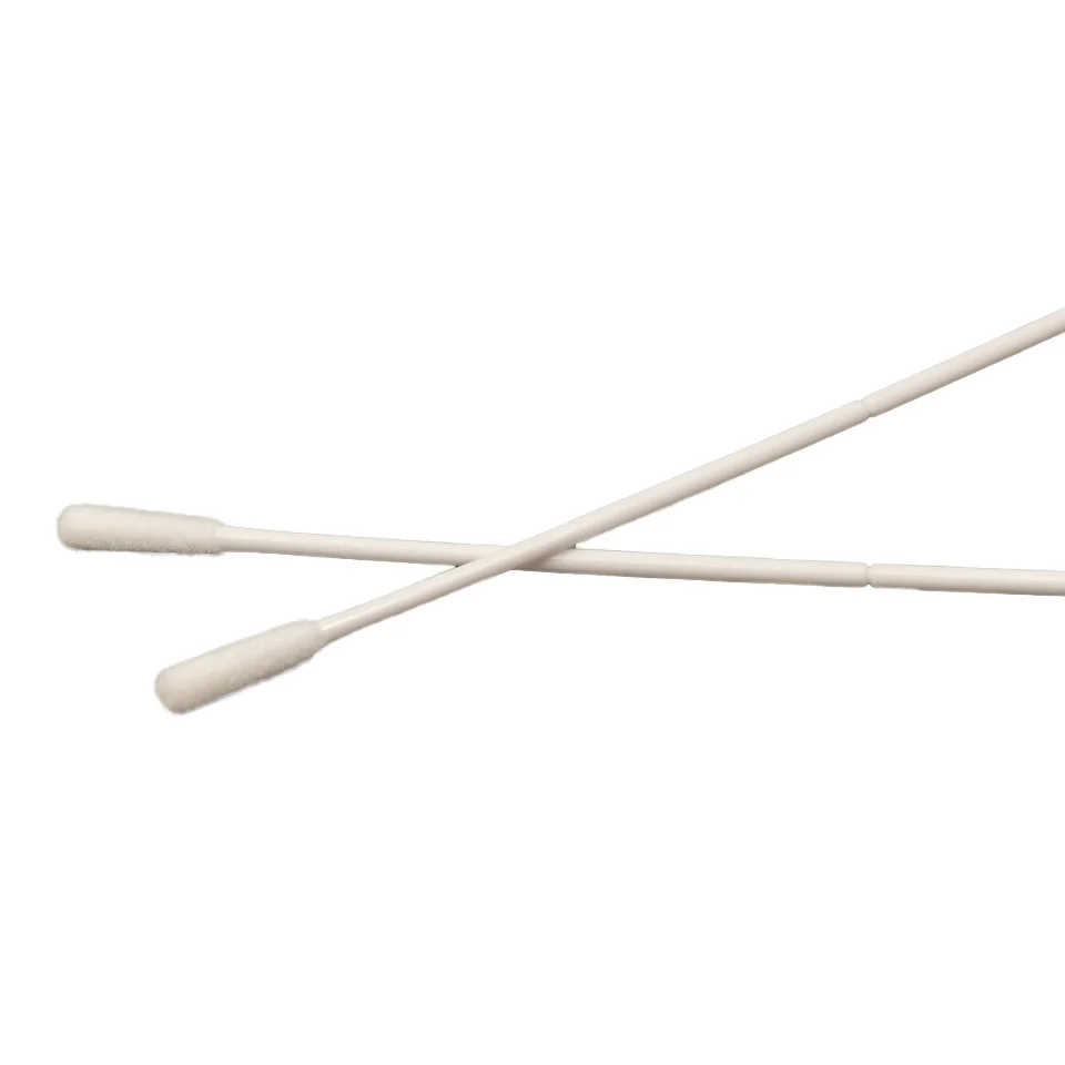 Трубчатые флокированные тампоны для теста на вирусы медицинские расходные материалы из хлопка другие образцы упакованные в пакет