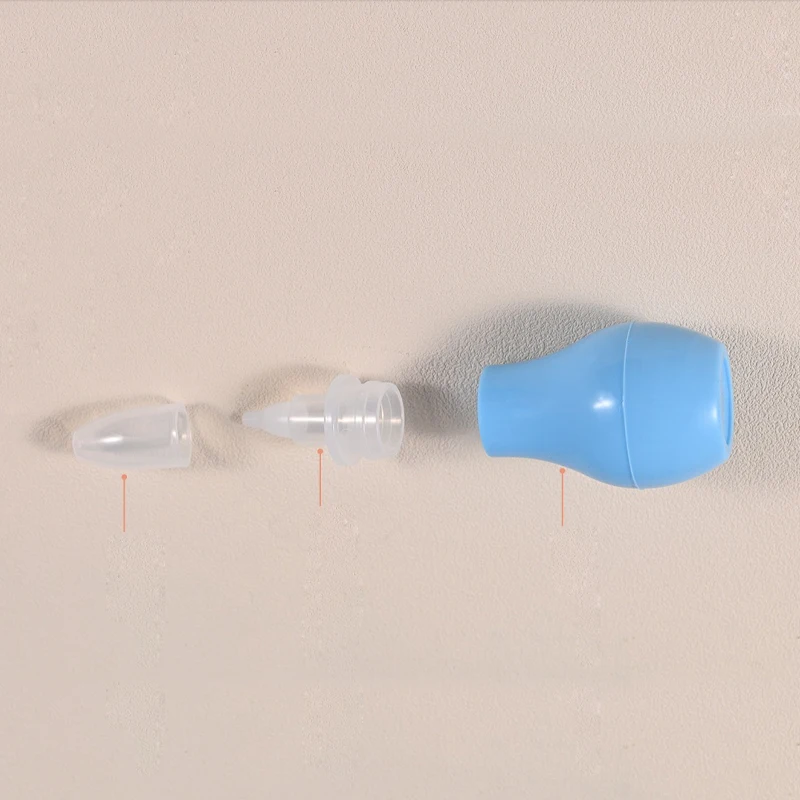 Silicone Baby Safety Nose Cleaner Vacuum Suction Children Nasal Aspirator special nasal plugs to clear baby boogers