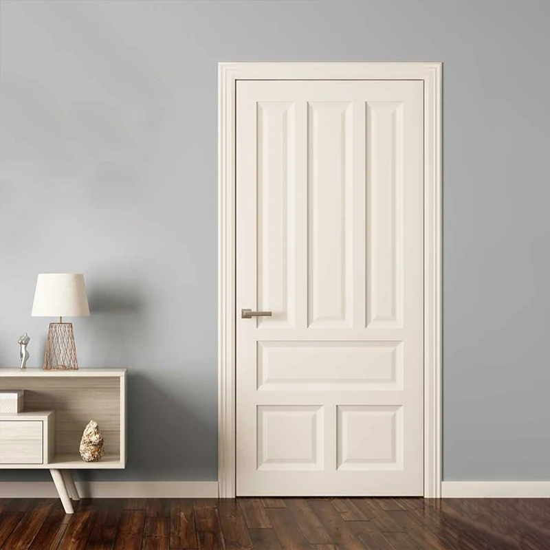 Plain solid wood standard kitchen door wooden doors prices in saudi arabia