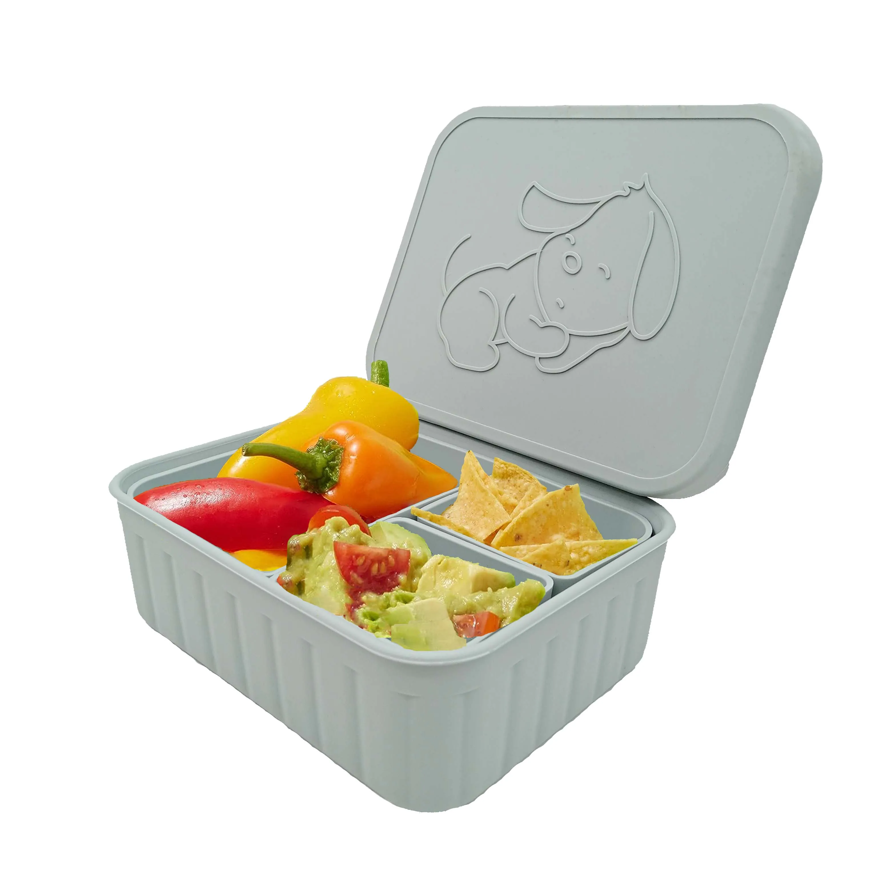 Food Storage Container Leakproof Dishwasher Microwave 3 Compartments Bento Lunch Boxes Loncheras Para Entral Comidas yemek kabl