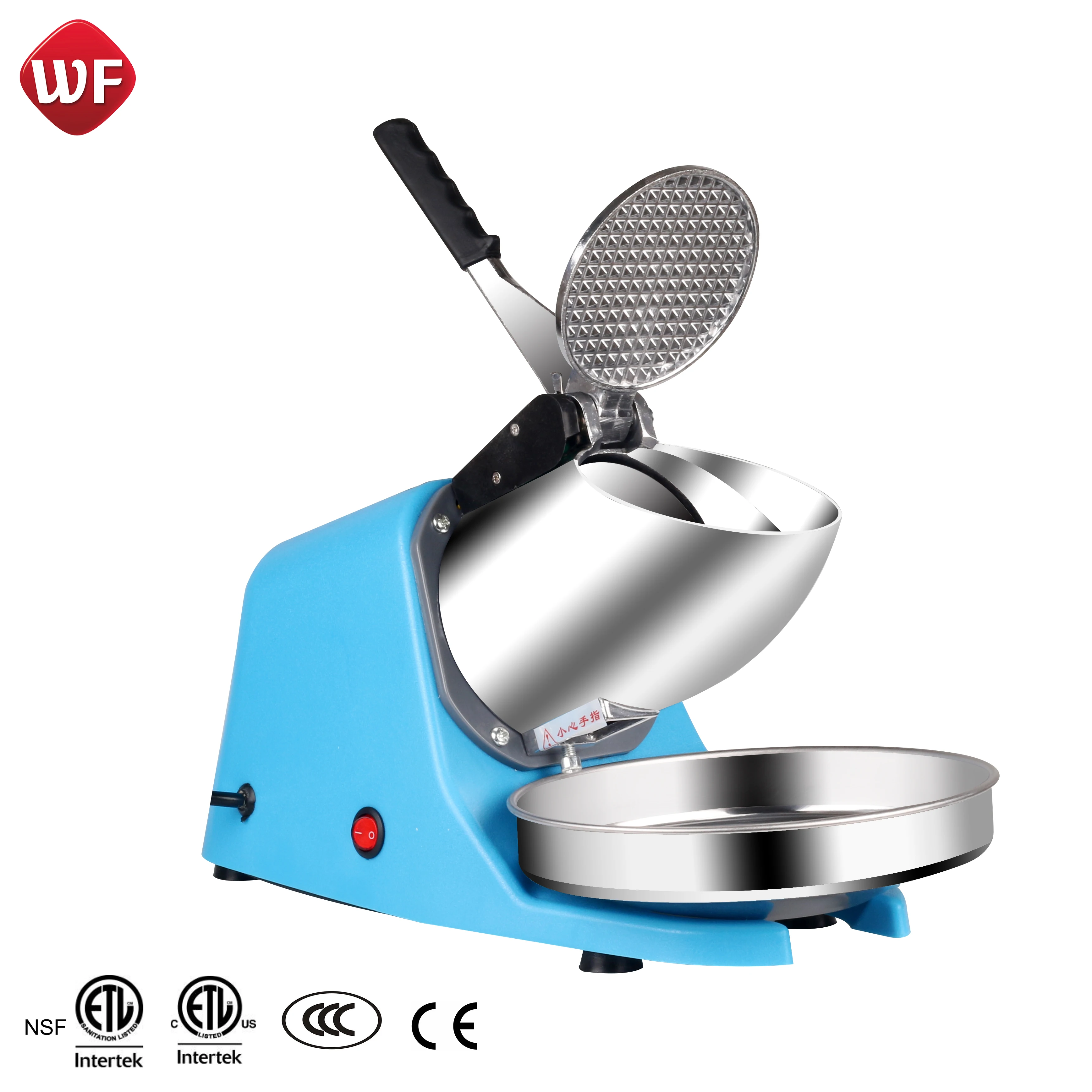 ETL CE Electric Ice Crusher Machine Cube Ice Crusher Machine for Commercial and Household