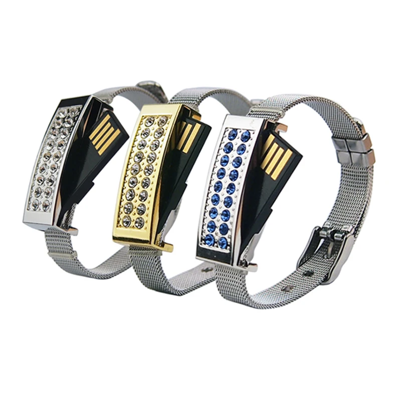 wristband watch bracelet usb 4gb 8gb,women gifts bracelet usb flash drive 4gb 8gb 16gb 32gb 64gb 128gb usb jewelry bracelet