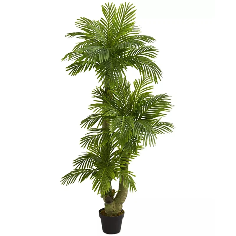 High-quality Artificial Green Decorative Tree Simulation Hawaii Palm Tree Artificial Plant Artificial Tree