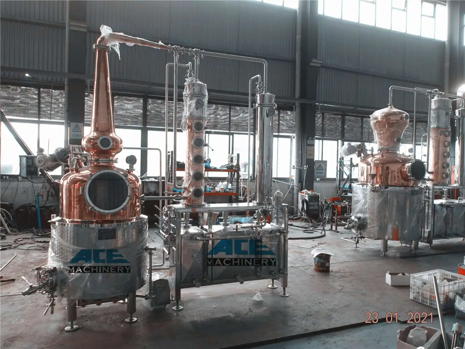  Америка Австралия Германия популярный стиль 50-5000L Artisan комплекс горшок непрерывный рефлюкс колонна все еще для