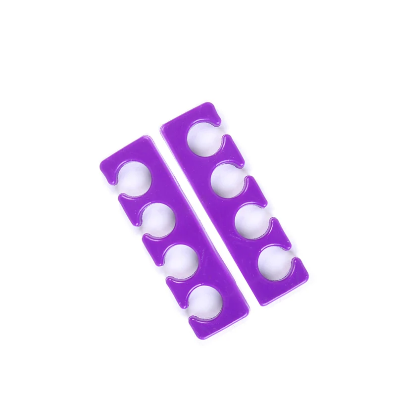 Silicone nail toe separator finger spacer coloured eva foam pedicure tools nail art tools
