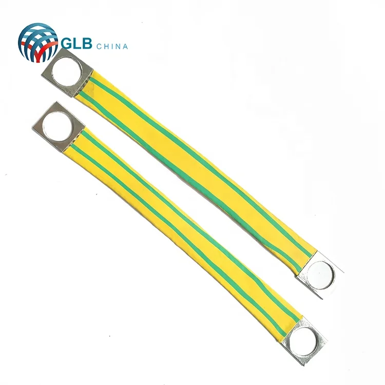 High Quality Earth strap Cu-ETP L200 Flexible Braided Copper Connector Flat Connector