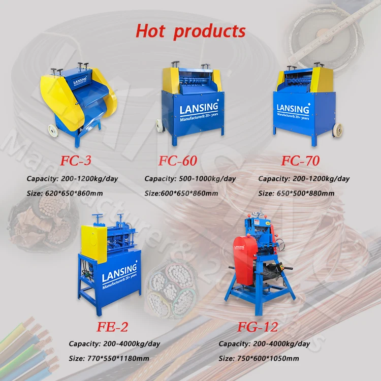 Hot Sale Wire Stripping And Cutting Machine 30mm Electric Copper Cable Peeling Machine Tool Scrap Copper Wire Stripper