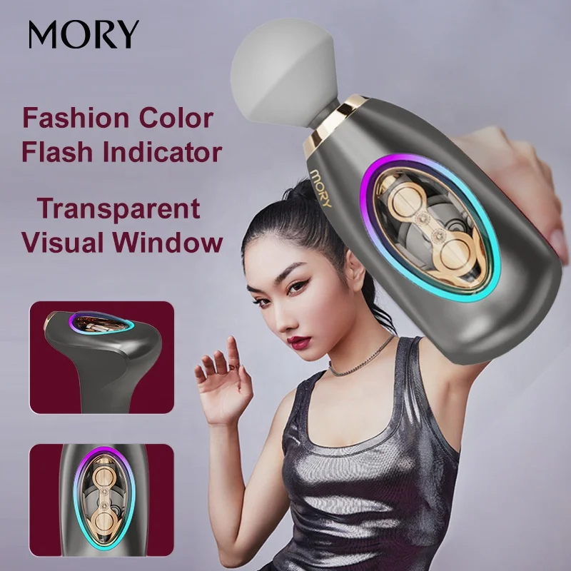 hand held silent electric dropshipping fascia gun home use mini deep muscle heat function massager gun with no logo packaging