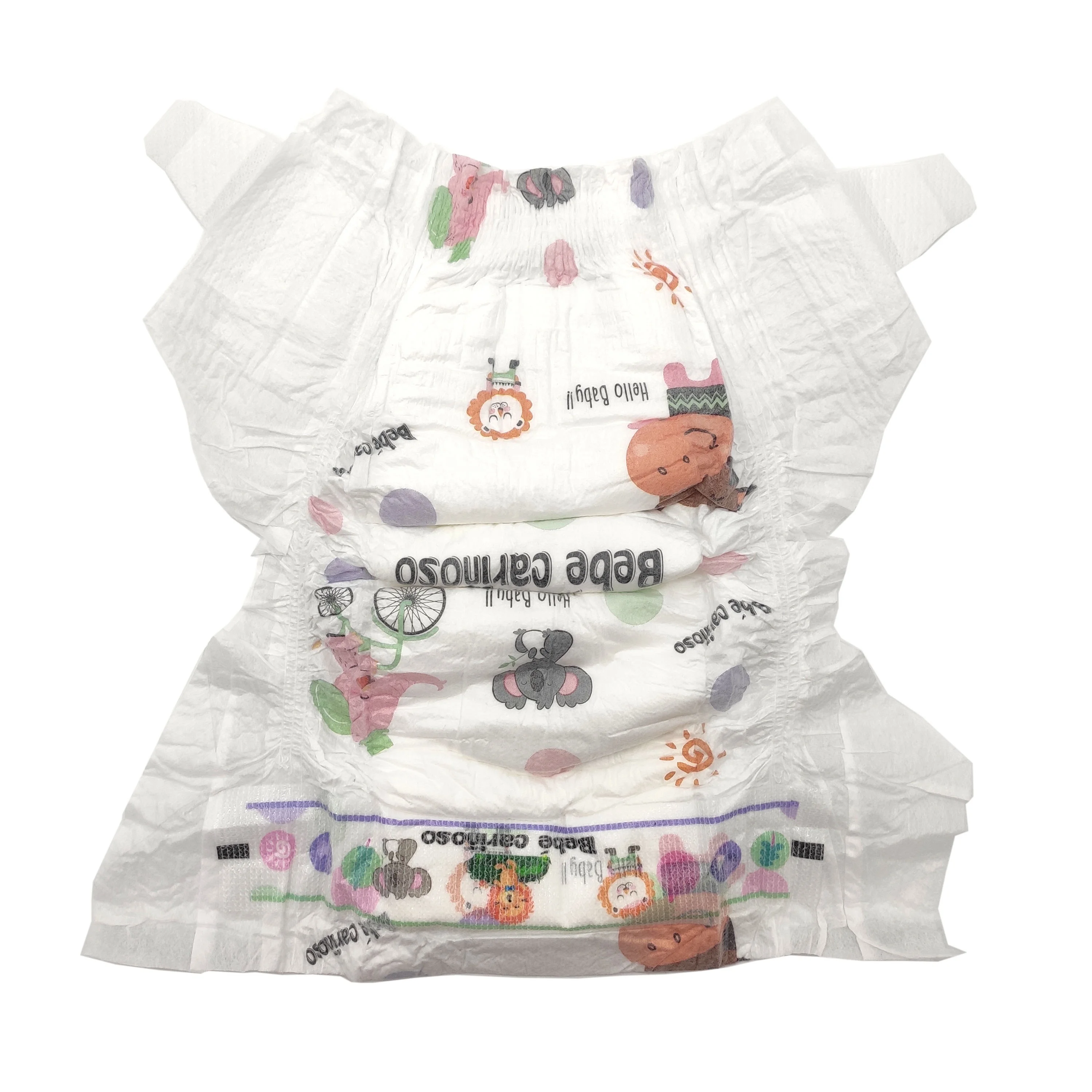 OEM Design Happy Brand Laminated Backsheet Baby Diaper Disposable With Wholesale Price in China