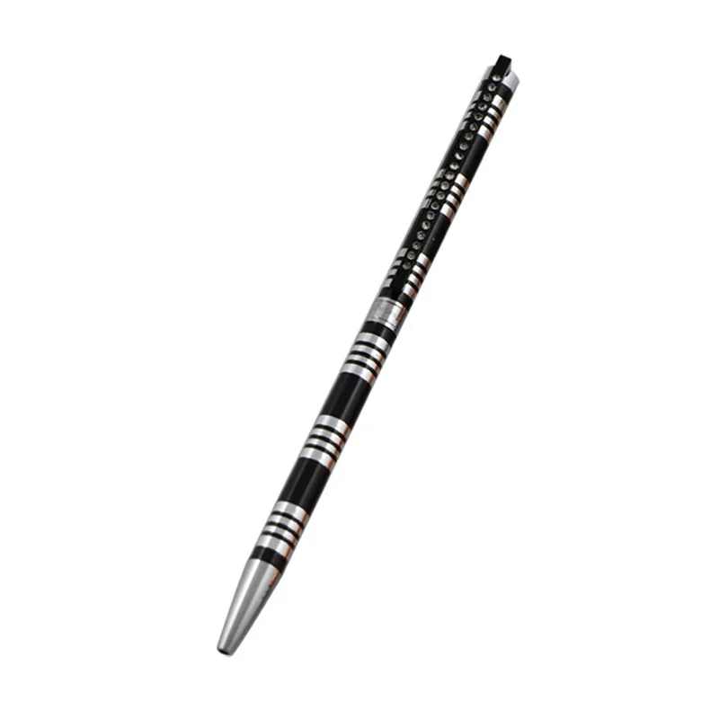Very slim Hotel metal twist dubai ball pen Lady ancient artifact Metal thin ball pen with diamond clip
