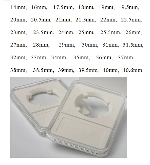 Ultrasonic Sealing Grade Collection Coins Holders NGC PCCB Coin Display Slab