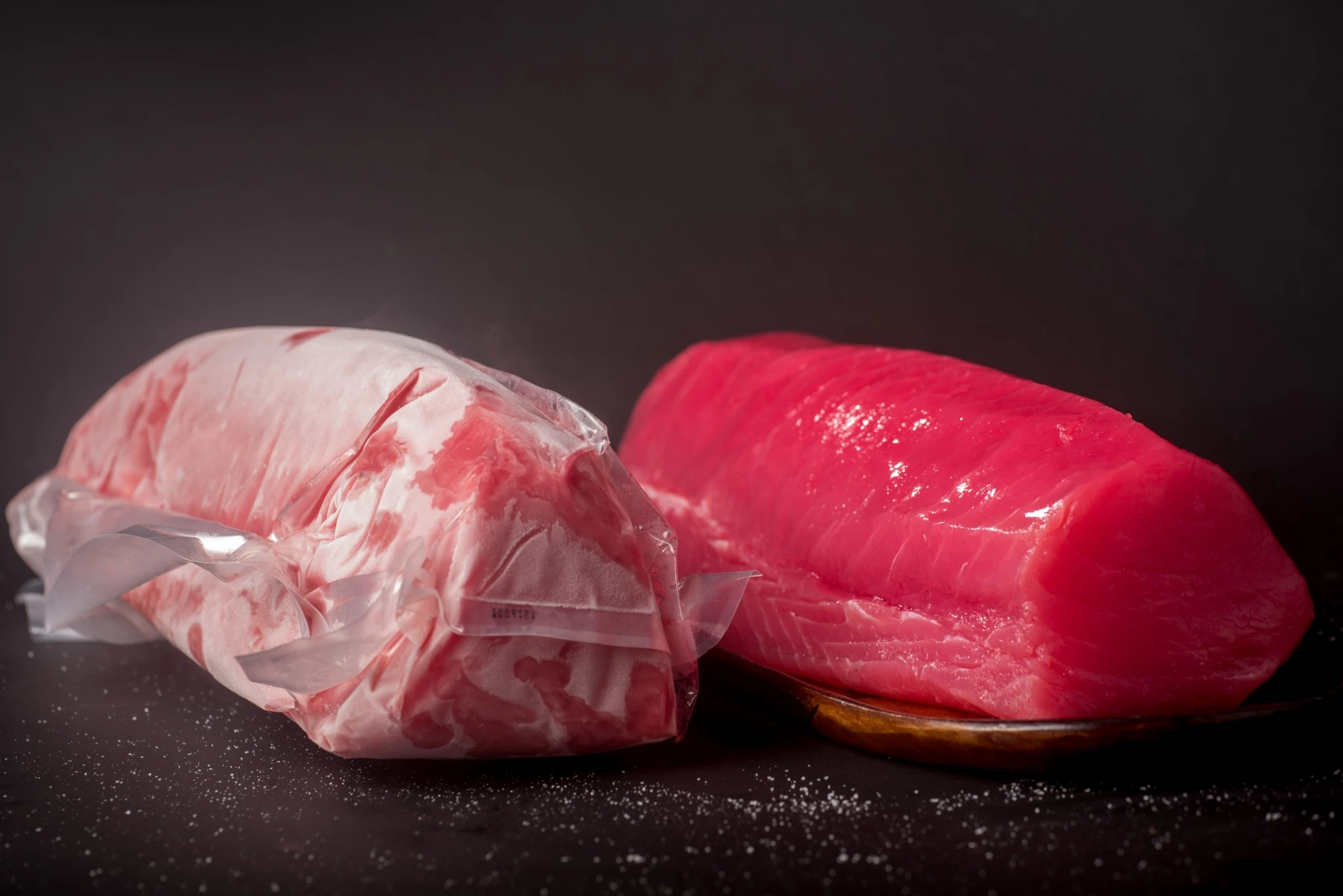  Мгновенная еда для морепродуктов с желтым плавником обработанным