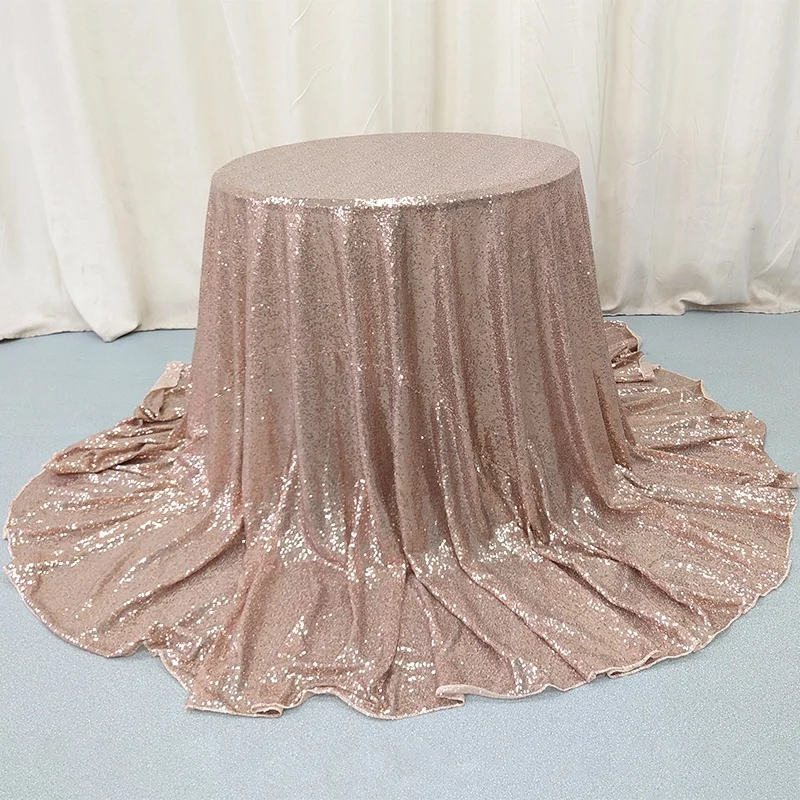 ZB210721-1 Tablecloths wedding party decoration tablecloths luxury sequins event banquet tablecloths