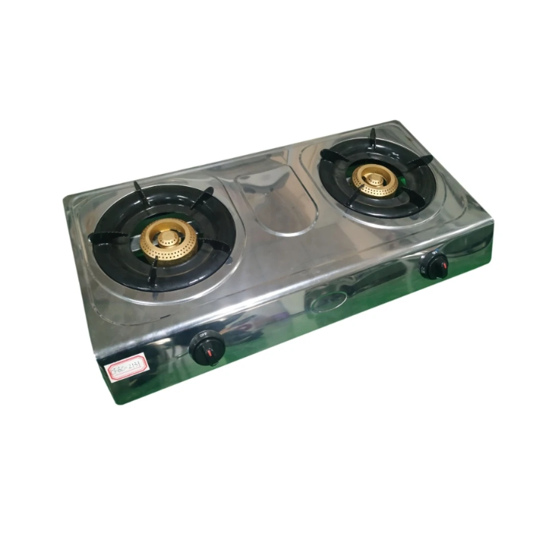Table Top Indoor Stainless Steel Gas Cooker Kitchen Appliance Blue Flame Cooking Gas Stove