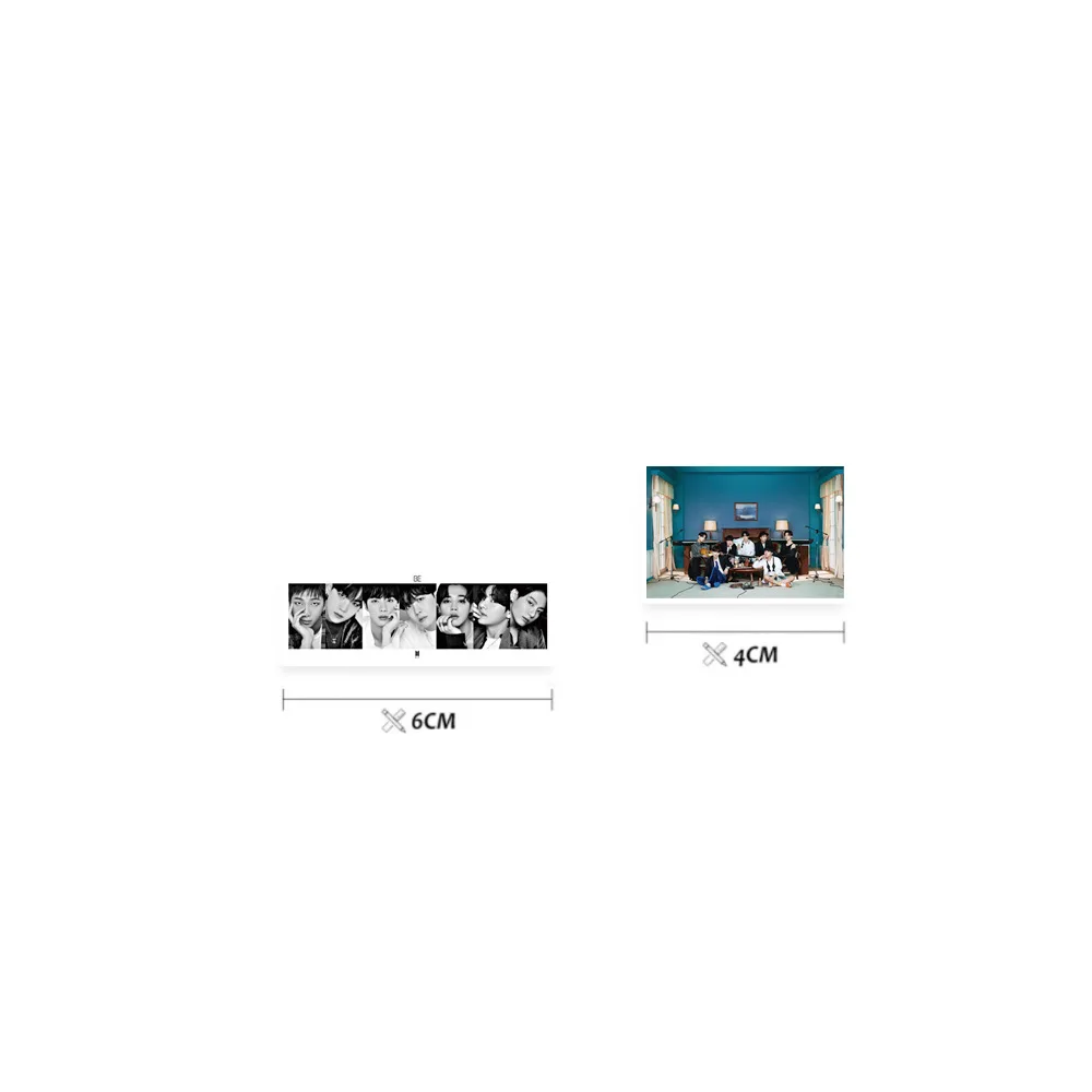 Оптовая Продажа 78 шт./компл. KPOP Idol товар быть 2021 сезон приветствие Bangtan мальчиков декоративные бумажные