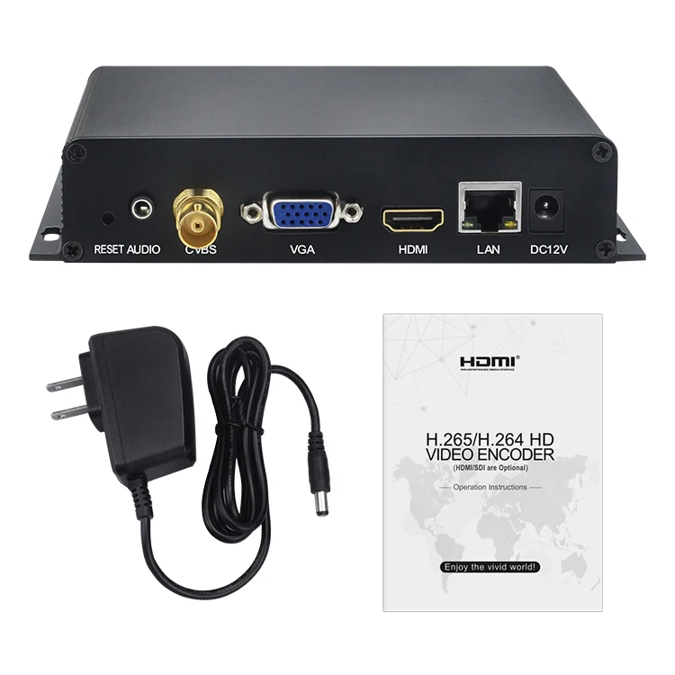 4K H.265 CCTV IP Video Rtsp To HDMI Decoder