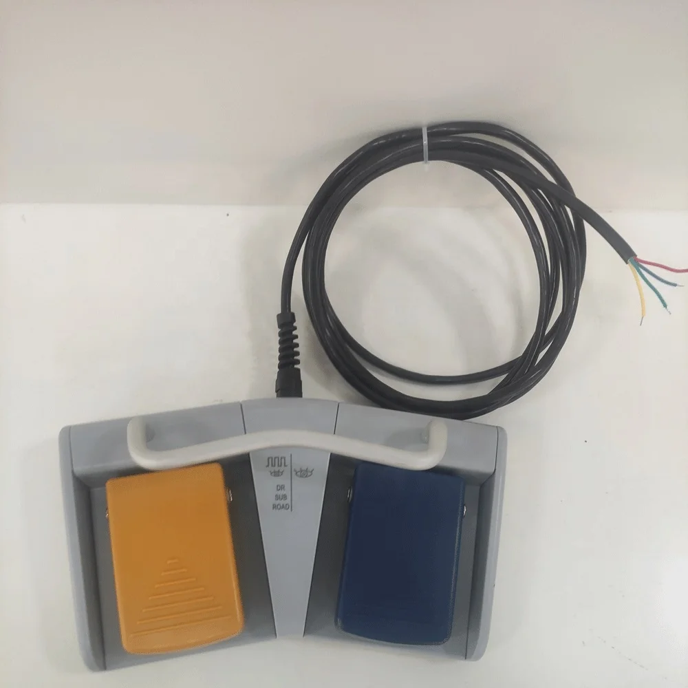 Foot switch can be used in manufacturing, laser scalpel, B-ultrasound, X-ray machine, medical table, dental equipment