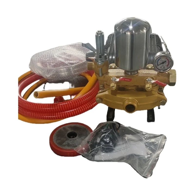 HL-22J2 поршневой насос высокого давления с регулирующим клапаном, бензиновый насос, мощный распылитель для орошения сада и сельского хозяйства