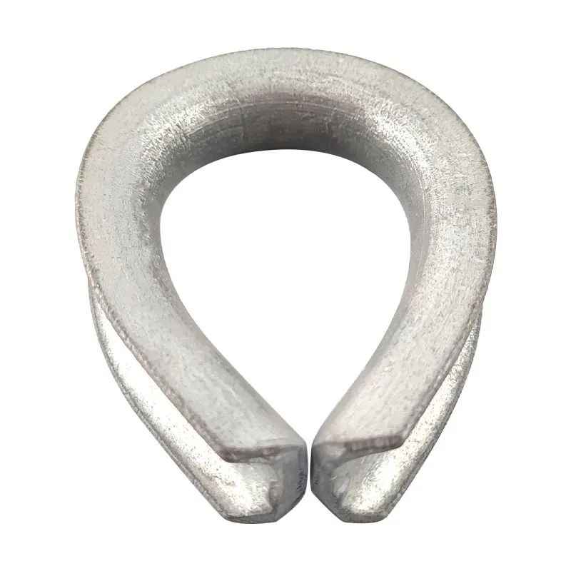 H.D.G. BS464 Wire Rope Thimble Zinc Plated Heavy Duty Thimble for Wire Rope Slings