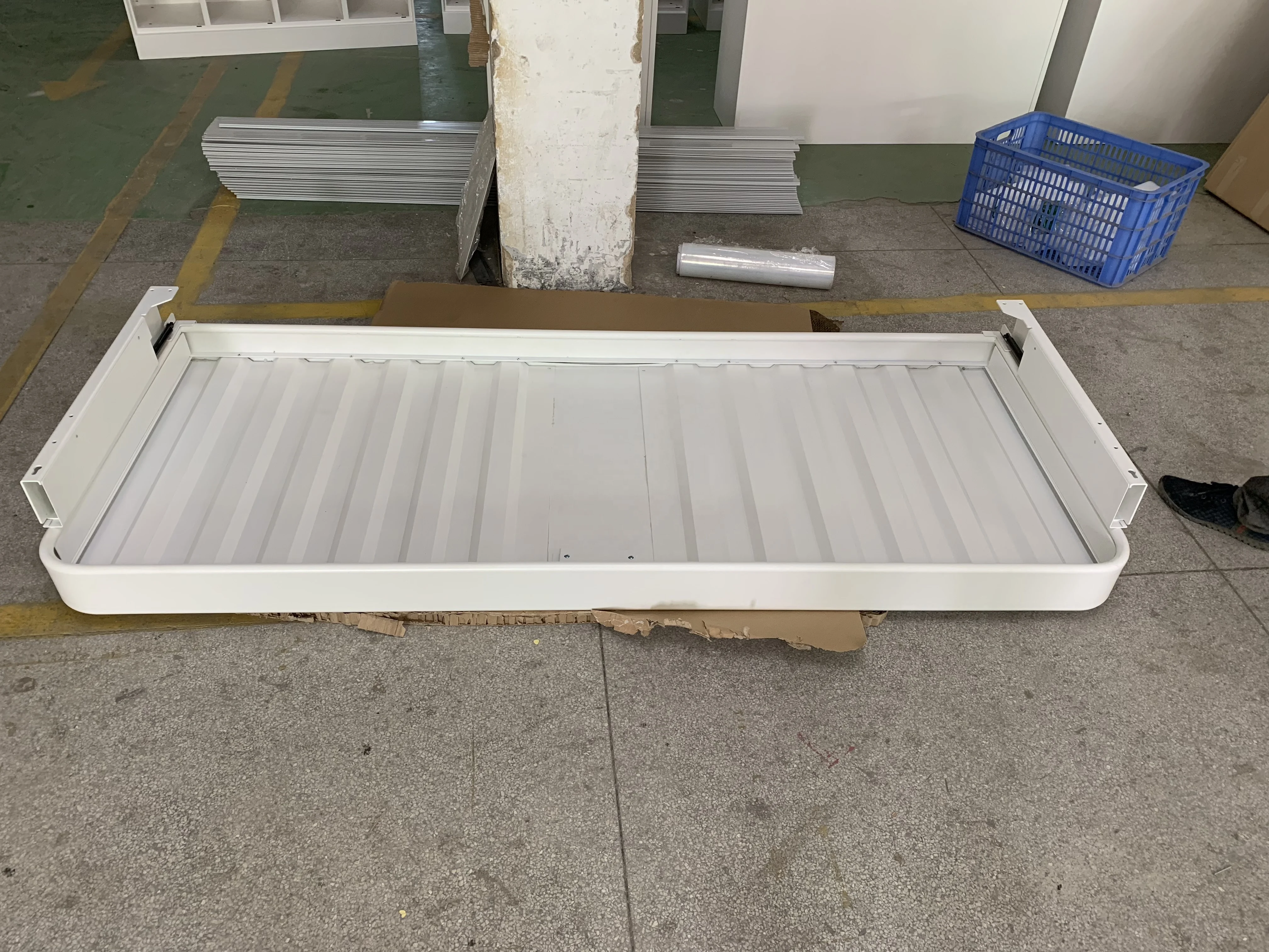 Marine Simple Folding Bed Marine Portable Pull Out Bed Bedroom Wall Bed Home Furniture Modern All Steel 50 Sets