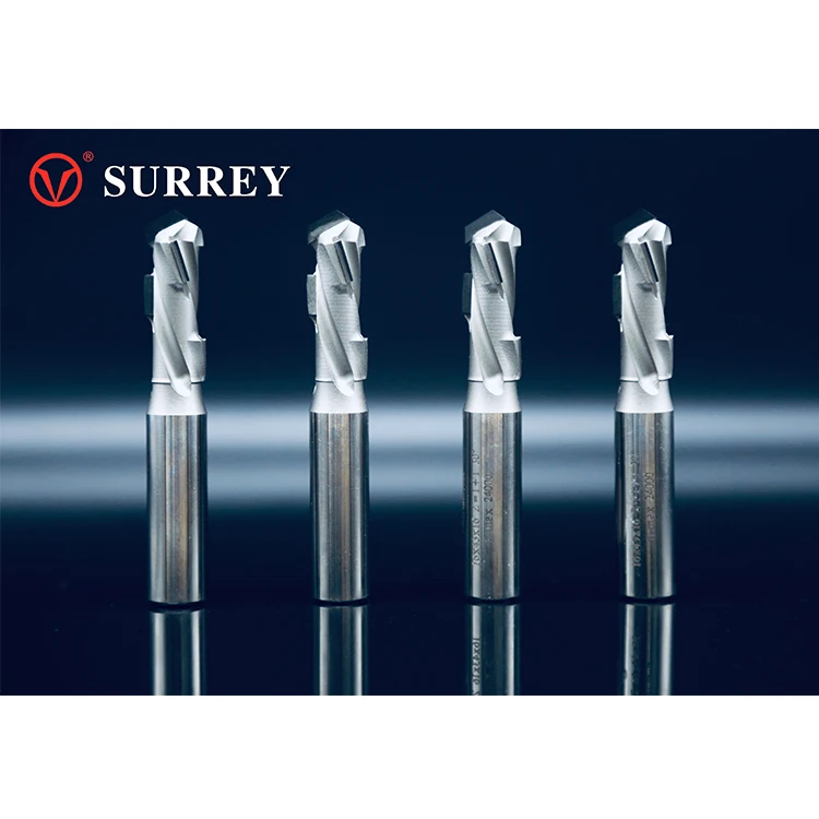 Wholesale PCD Router Bit End Mill Polishing Wood Woodworking with drill plunge tip