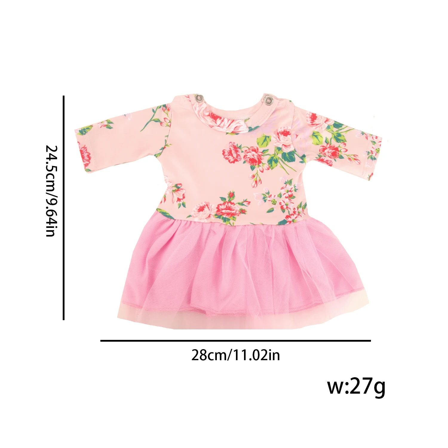 New Arrival 18 inch American Doll Girl Dress Doll Clothes