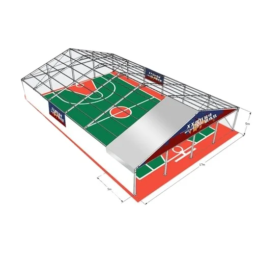 Padel Теннисный корт палатка печатная рамка ткань наружные выставочные навесы