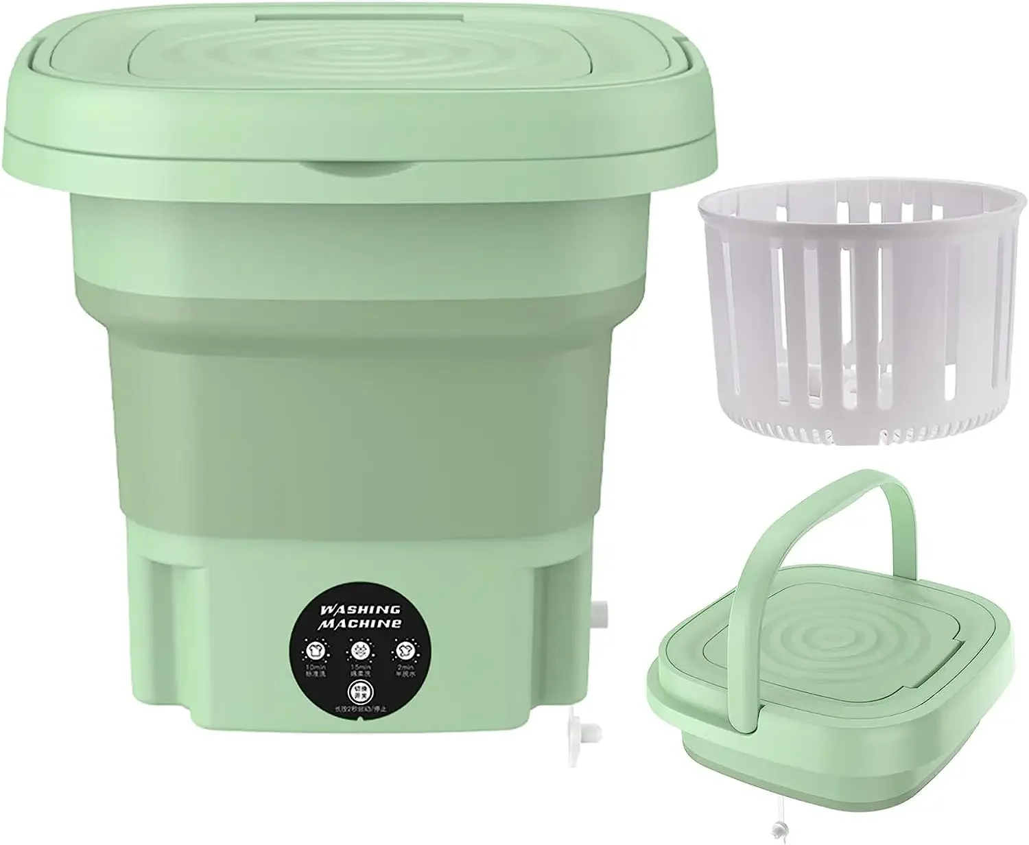 Oyeah Wholesale Mini Portable Folding Washing Machine Underwear Small Dormitory Household Large Capacity Sock Washing Machine