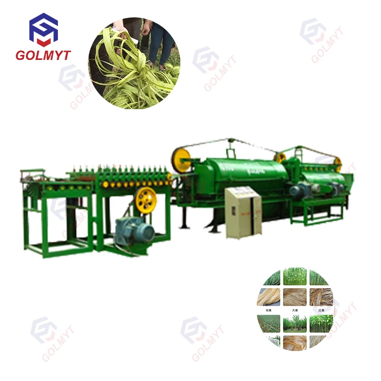 Машина Sisal для декорирования джута конопли льна машина очистки