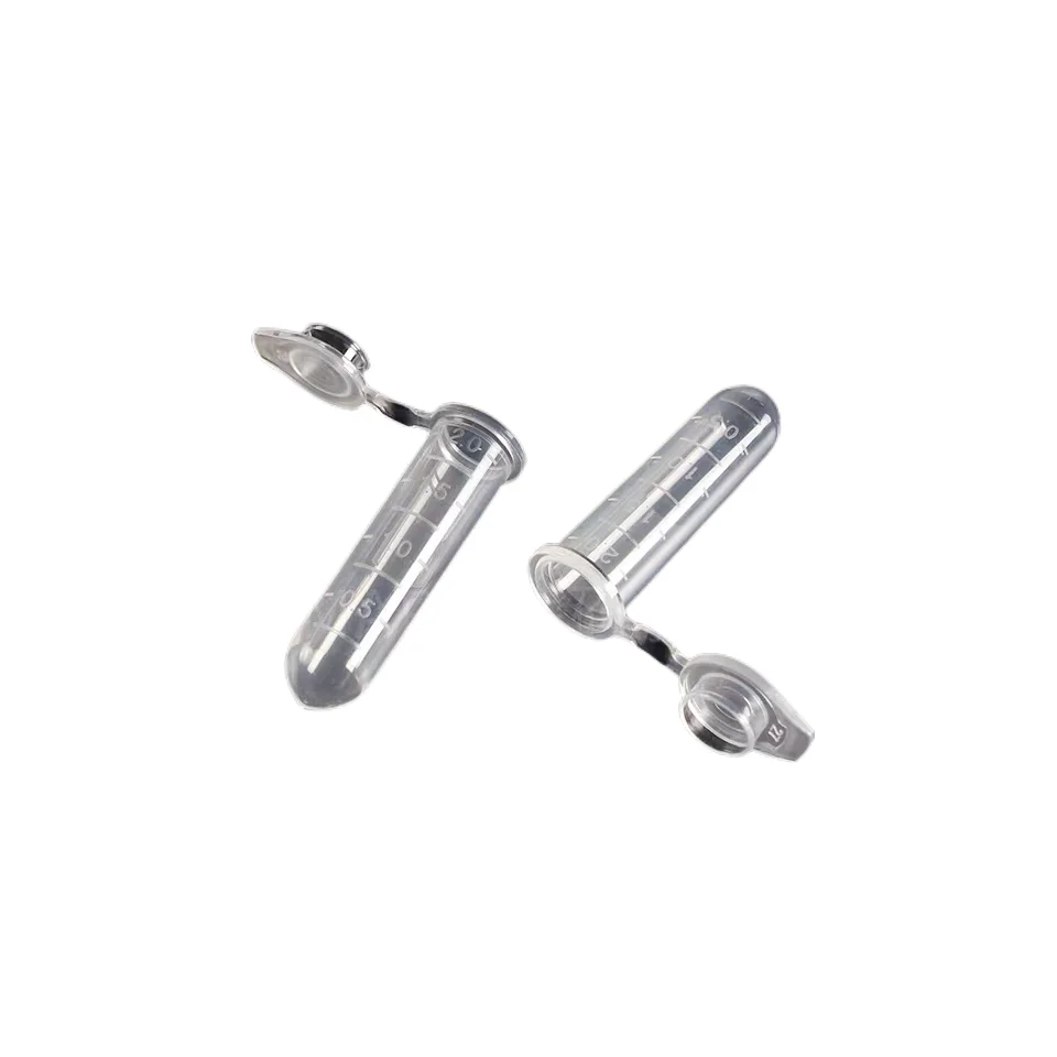 Promotional round tip 0.2/0. 5/1.5/2/5/10/15/20ml plastic centrifuge tubes are used to achieve chamber testing