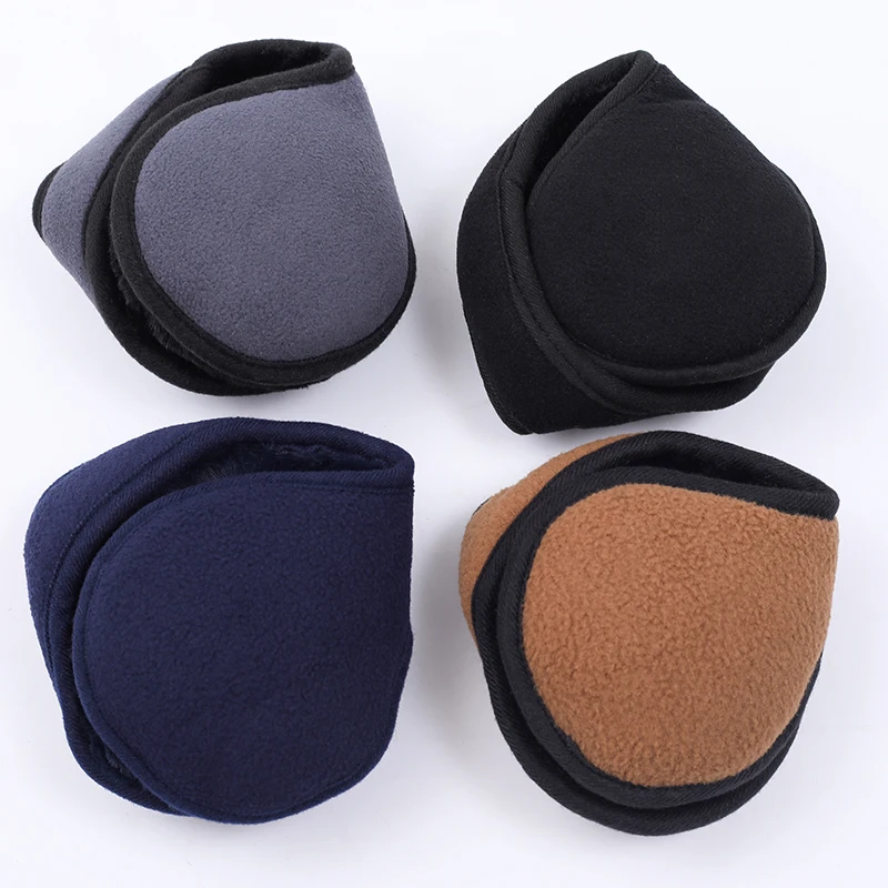 Высокое качество, холодная зима, теплые наушники, модные флисовые наушники на заказ