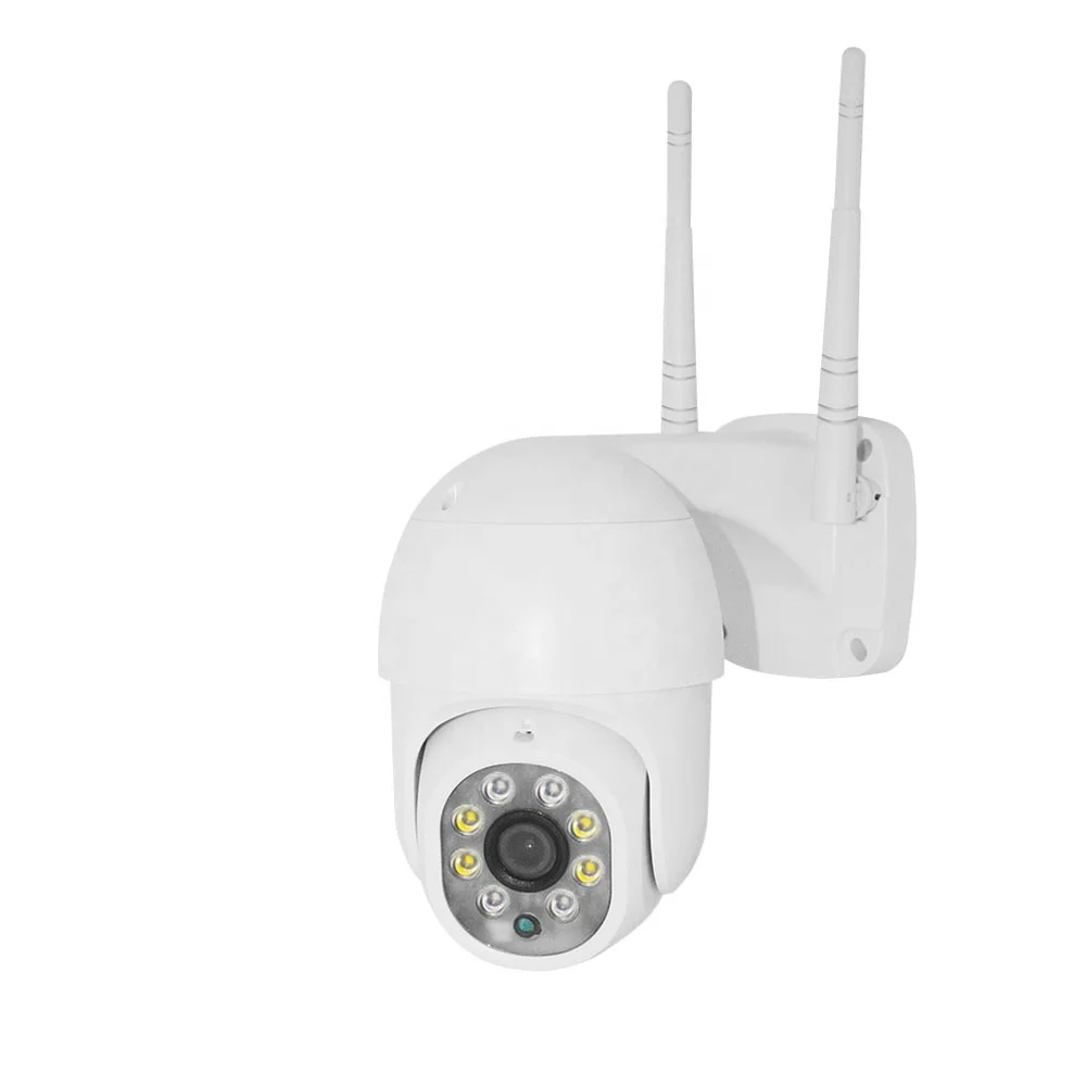 Hoqun Outdoor PTZ Wireless IP Camera 1080p 2MP 4X Digital Zoom Speed Dome WiFi Security CCTV Audio Ai Humanoid