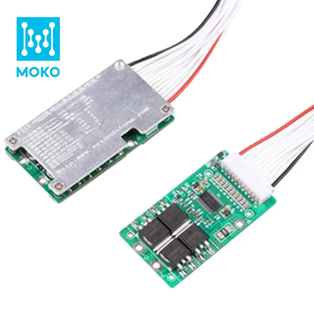 MOKO High Quality 200A 250A 300A 400A 500A 12V 24V 48V 4S 6S 8S 13S 14S 15S 16S 64S Smart Bms For Lithium Battery