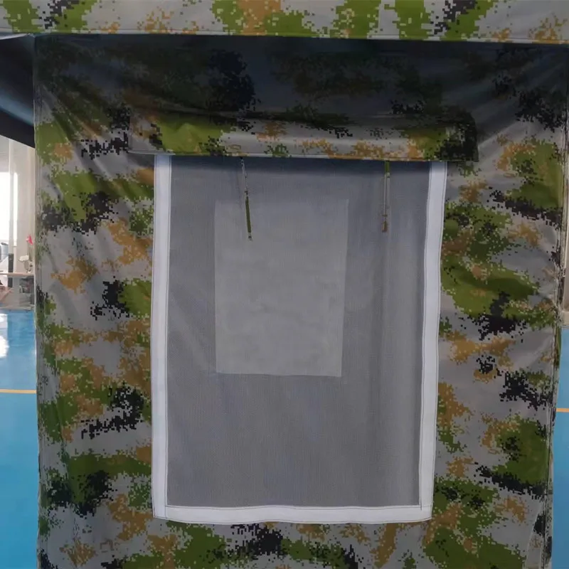 Outdoor Sentry and Field Combat Single Double Person Standing Guard Duty Sunshade Inflatable Tent for Gangting