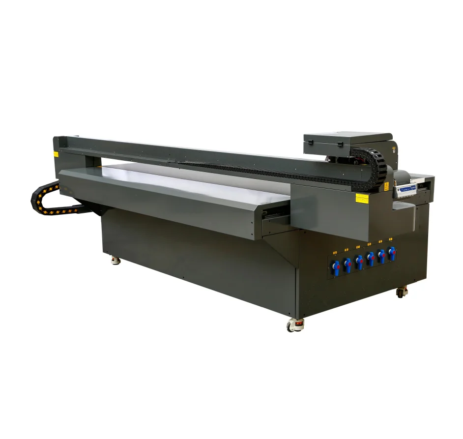 Spring big size large format UV 2513 LED curing flatbed printer Ricoh Gen5 Gen6 head price