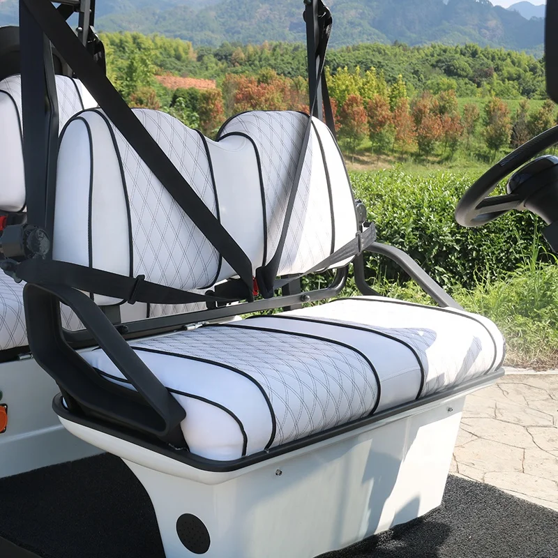 New Style 2024 Powerful 4 Wheel 48v 5kw Electric Club Car Golf Buggy Cart For Sale