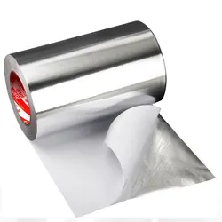 50mm wide 0.5mm thick with fiberglass fabric thermal resistant self adhesive aluminum foil tape manufacturers without liner