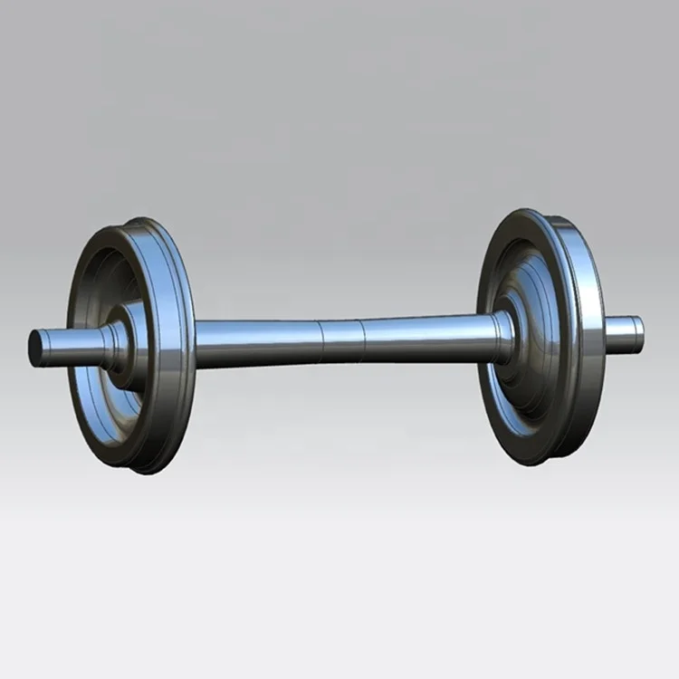 Standard used railway wagon wheel set for hot sale 760mm