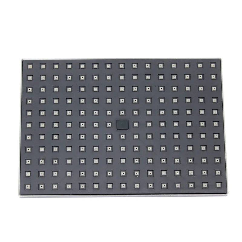 Cheap shower head set chrome-plated ABS rain shower head shower